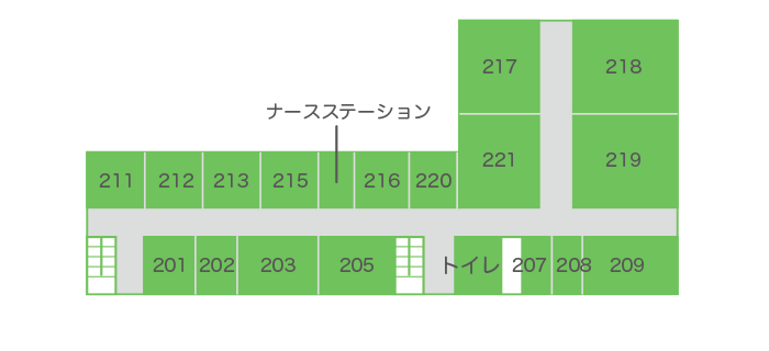 ２F 見取り図