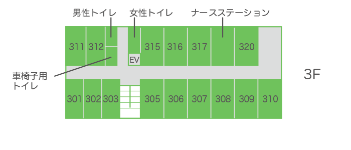 ３F 見取り図